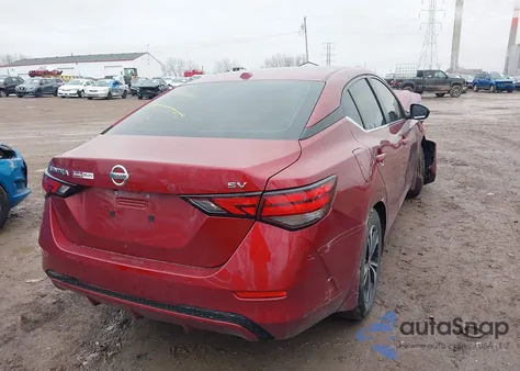 2021 Nissan Sentra Sv Xtronic Cvt z USA, uszkodzony, nr VIN 3N1AB8CV1MY299940